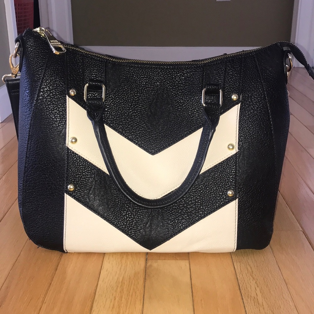 Steve Madden Purse • Black White Gold